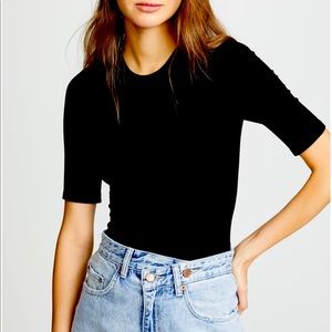 🌟Zara Black Ribbed Top🌟